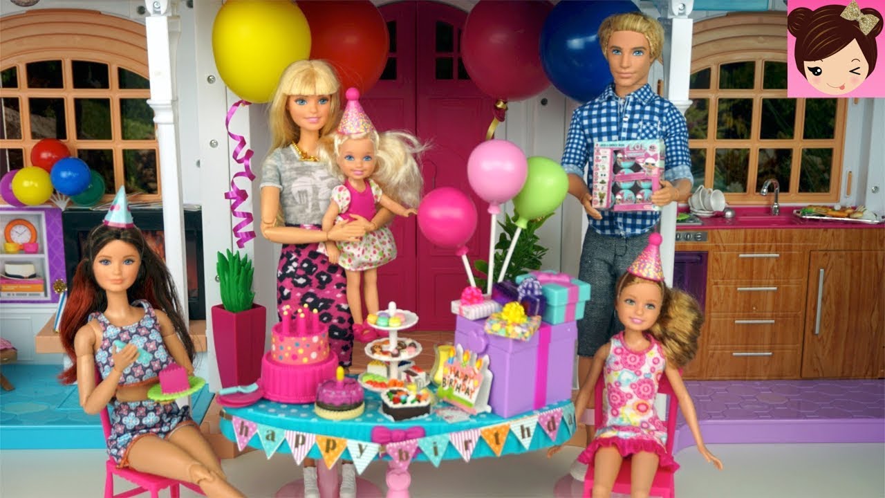 barbie dream house party free